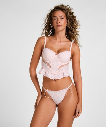 Hunkemöller Korset 'Gaia' in Roze: voorkant