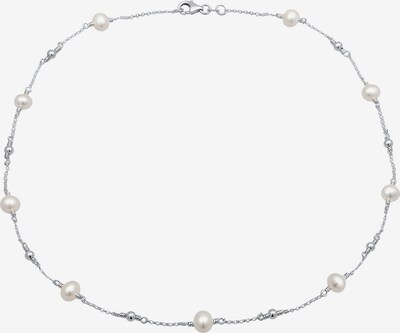 ELLI Łańcuszek w kolorze srebrny / perłowo białym, Podgląd produktu