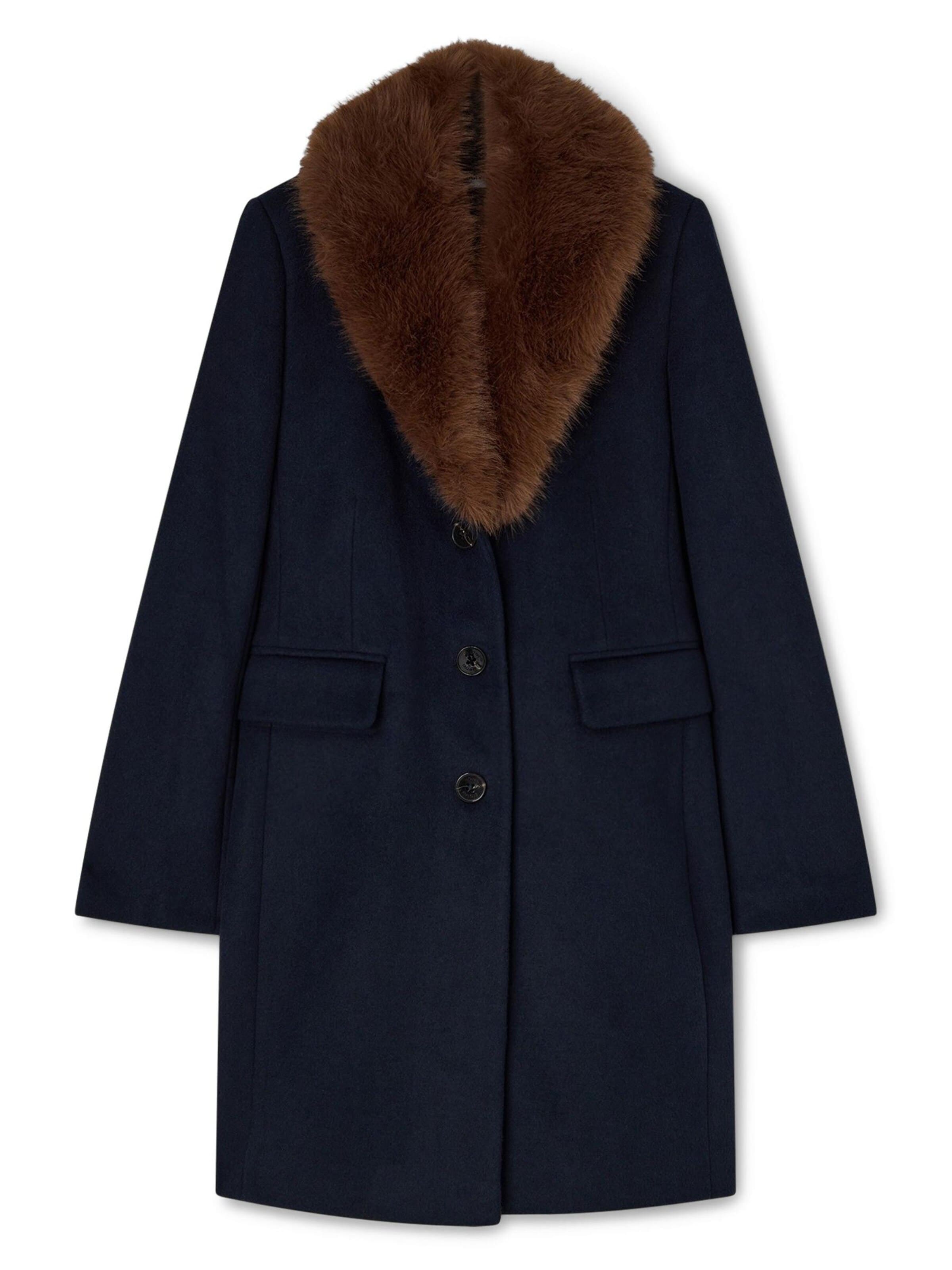 MOTIVI - Abrigo de invierno en azul: frente