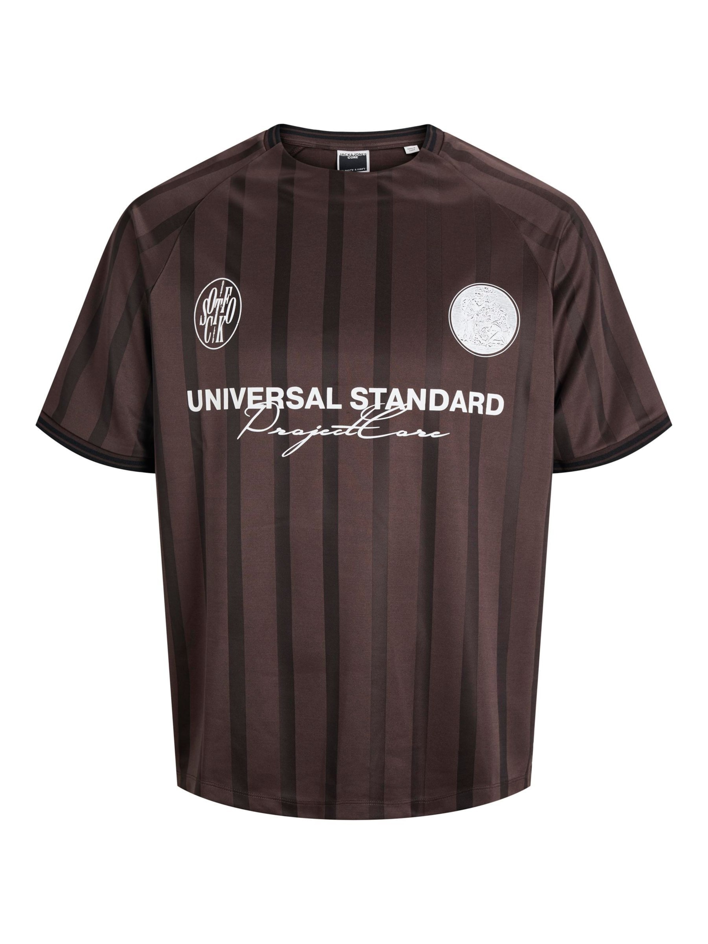 Jack & Jones Junior - Camiseta en marrón: frente