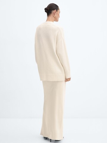 MANGO Sweater 'TALDORAV' in Beige