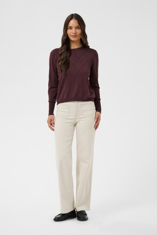 Pull-over Kaffe en marron
