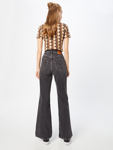 LEVI'S ® Slimfit Jeans '70s High Flare' i grå