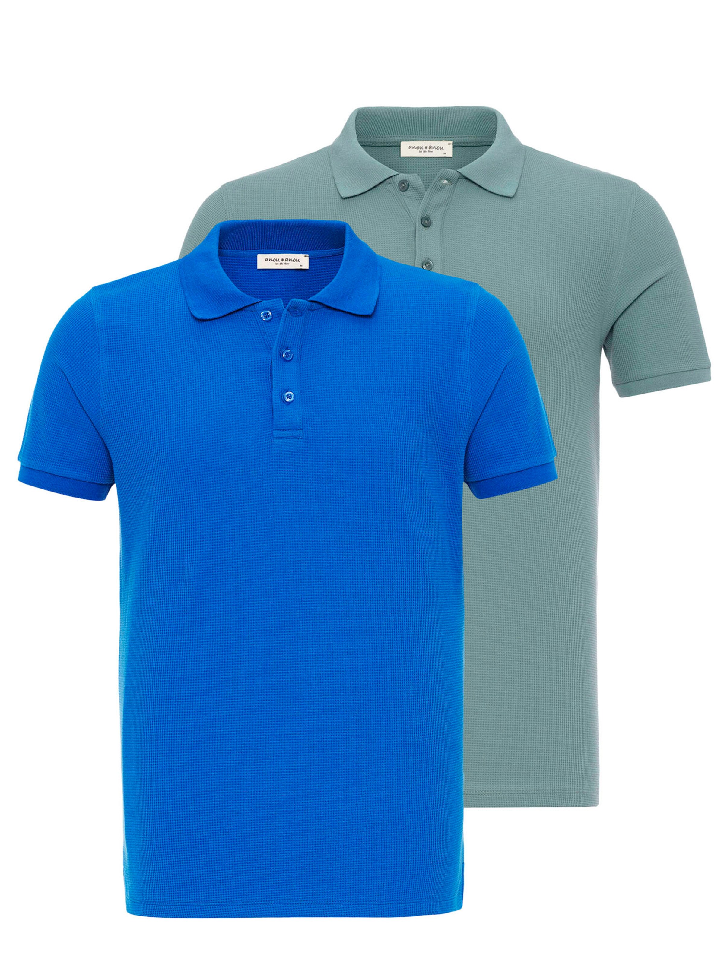 Maglietta di Anou Anou in blu: frontale