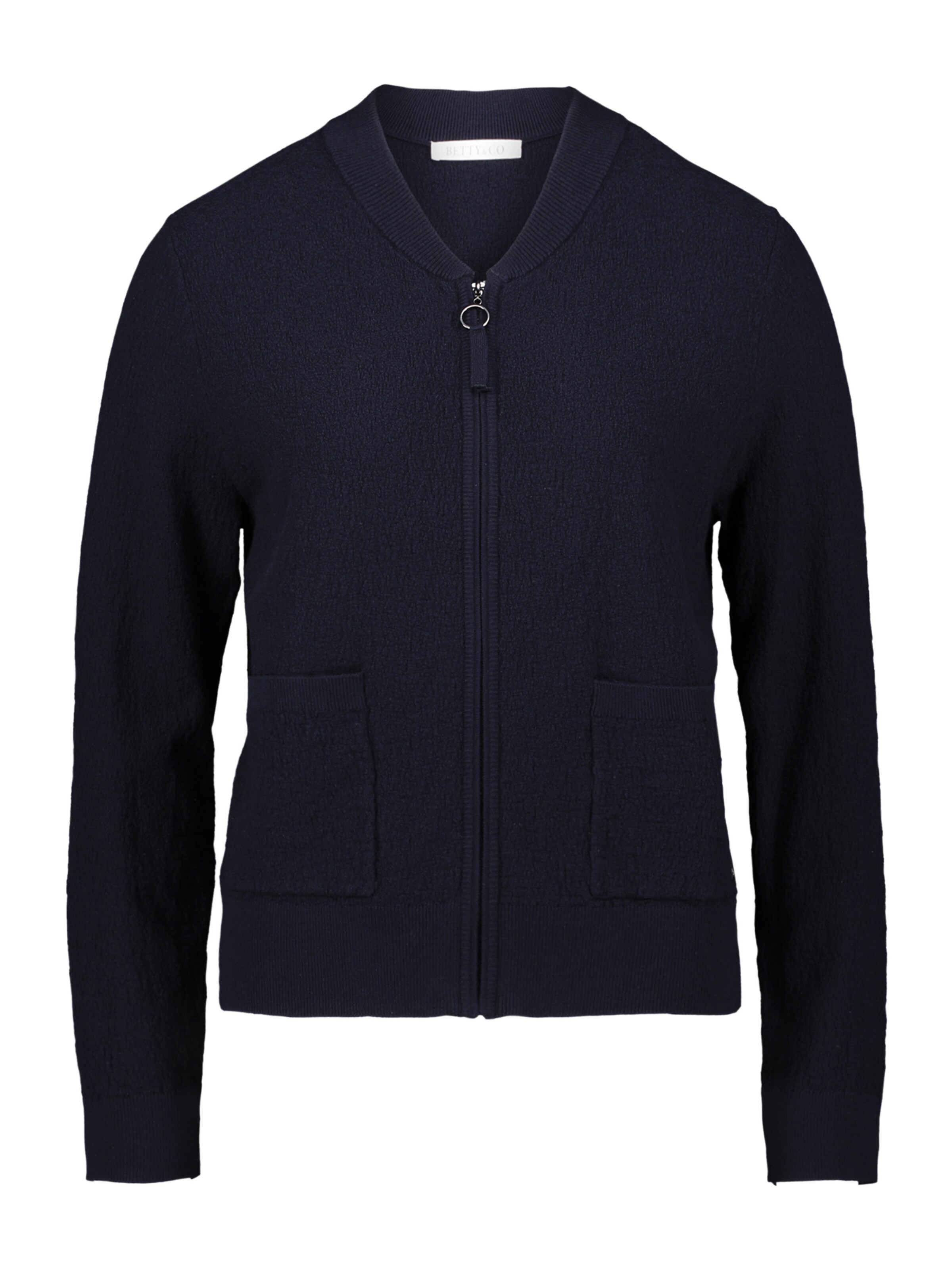 Cardigan Betty & Co en bleu : devant
