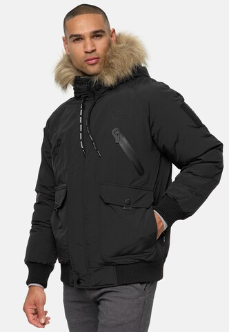 INDICODE JEANS Winter jacket ' Zakai ' in Black