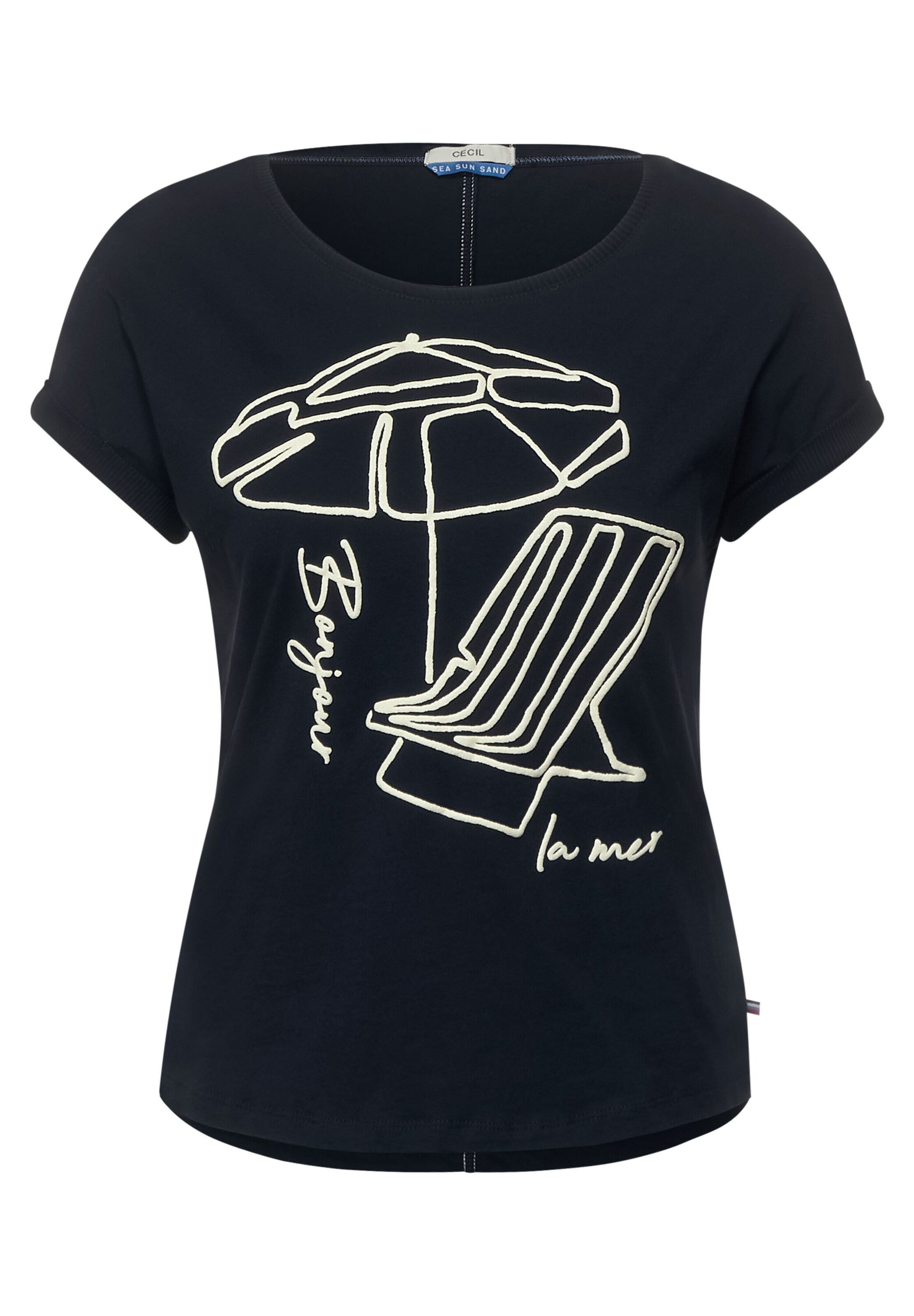 Frauen Shirts & Tops CECIL Sommershirt in Dunkelblau - WG04642 Frauen Shirts & Tops CECIL Sommershirt in Dunkelblau - WG04642