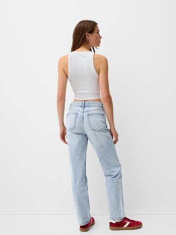 Bershka Regular Jeans in Blue