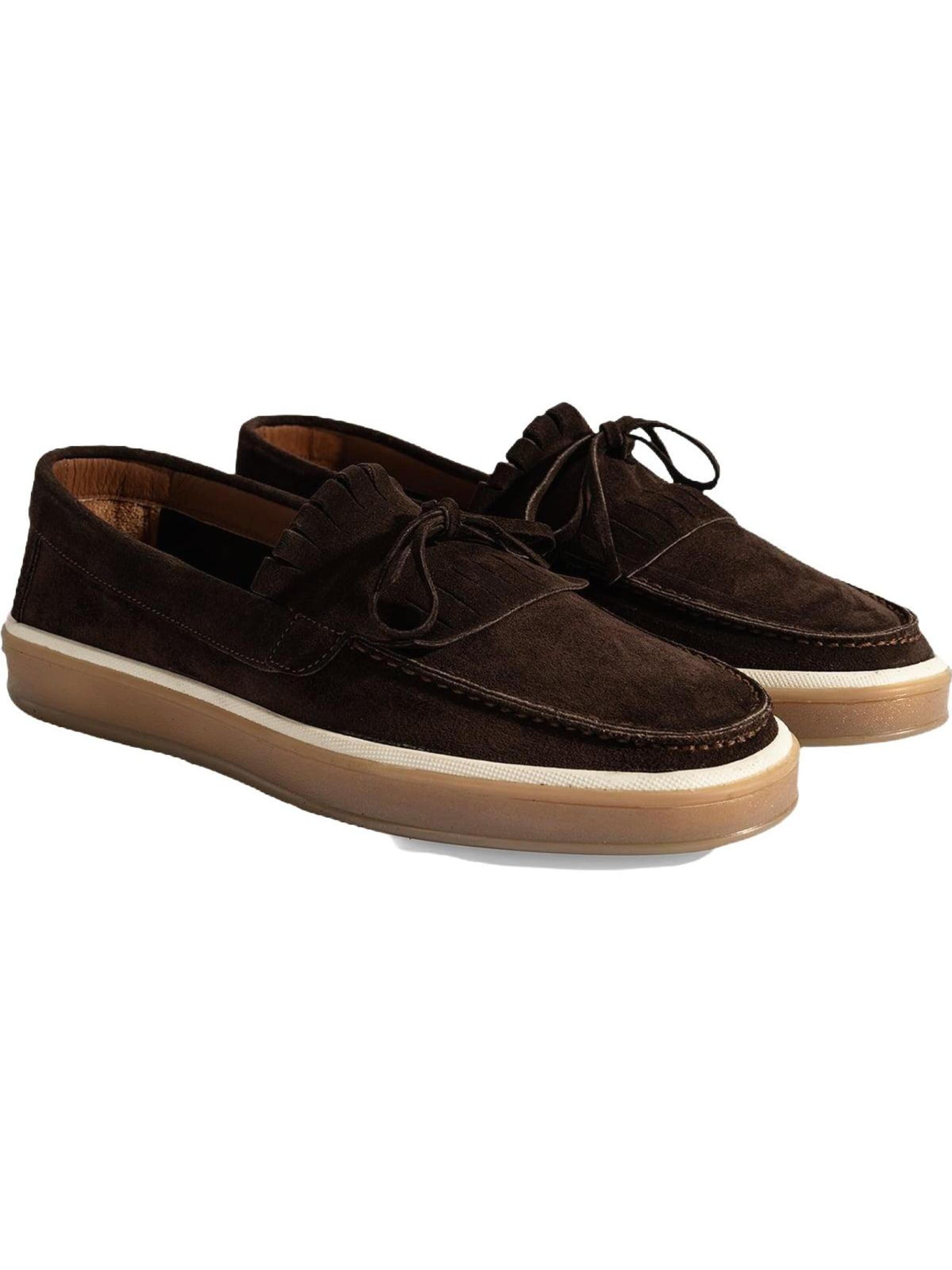 Desa Moccasins 'Slip-Ons' in Brown