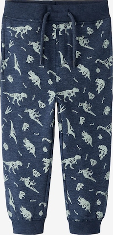 NAME IT Tapered Sweathose in Blau: Vorderseite