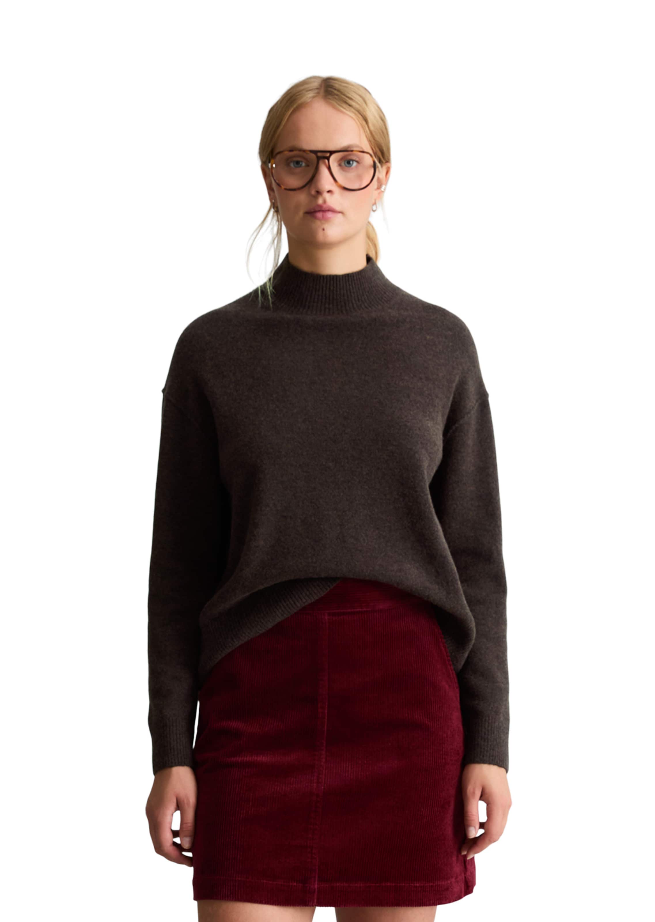 Pull-over Marc O'Polo DENIM en marron : devant
