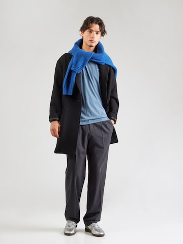 HUGO Тениска 'Dero' в синьо