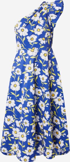 Kate Spade Robe en bleu / bleu marine / jaune / blanc, Vue avec produit