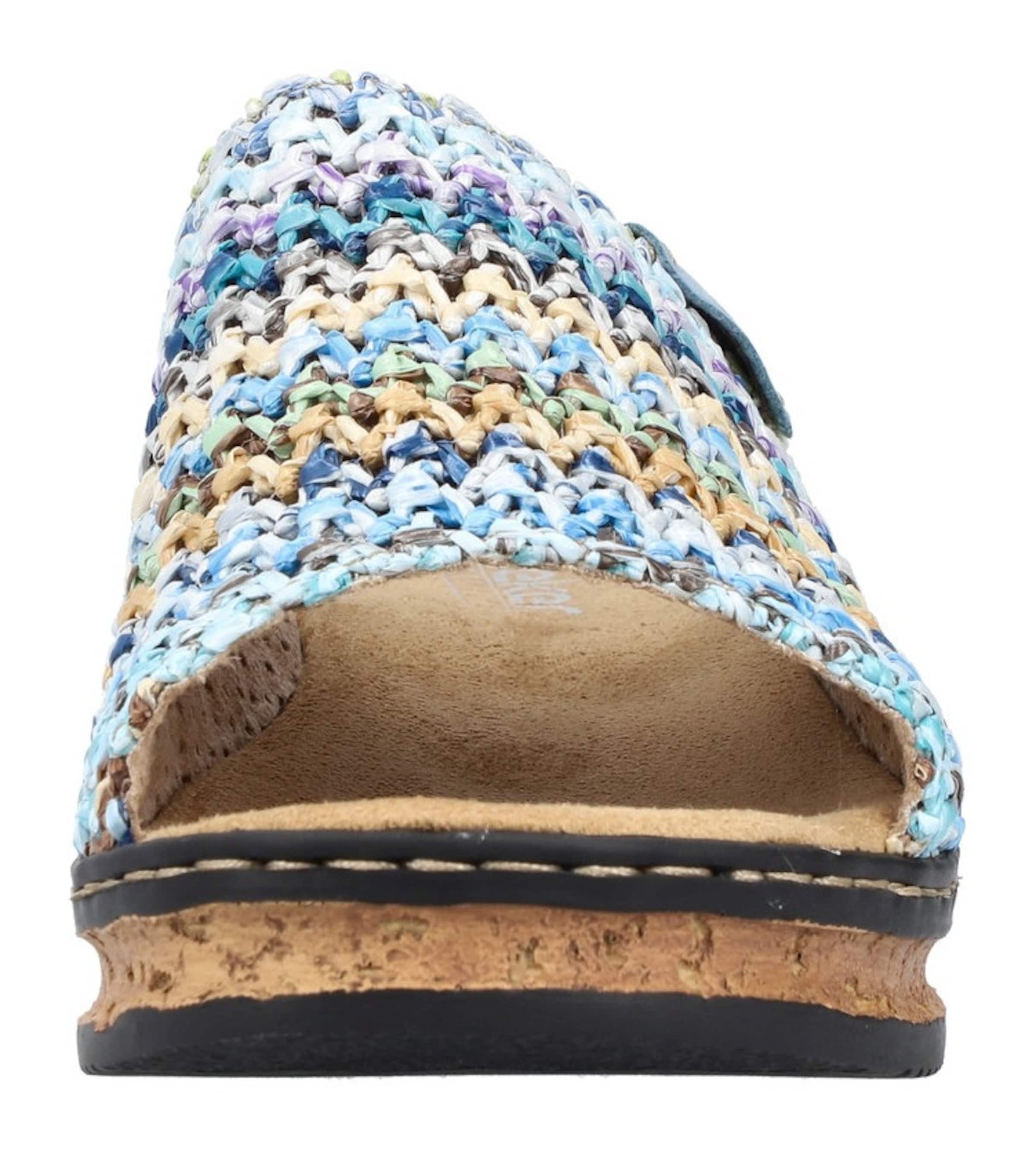 Rieker Muiltjes in Blauw