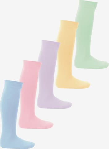 footstar Socken 'EVERYDAY!' in Blau: Vorderseite