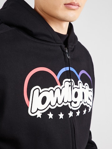 Low Lights Studios Sweatjakke 'Three Ring' i sort