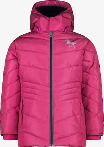 SALT AND PEPPER Between-Season Jacket 'Outdoor' in Purple: front