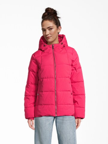 New View Winter Jacket in Pink: front