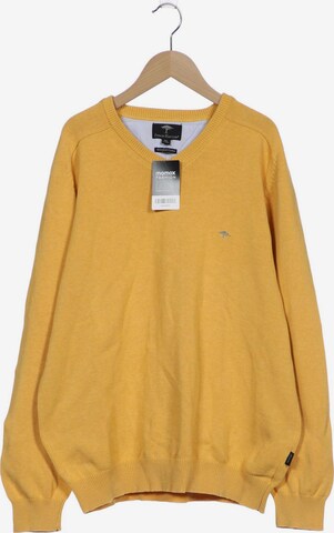 FYNCH-HATTON Sweater & Cardigan in XL in Yellow: front
