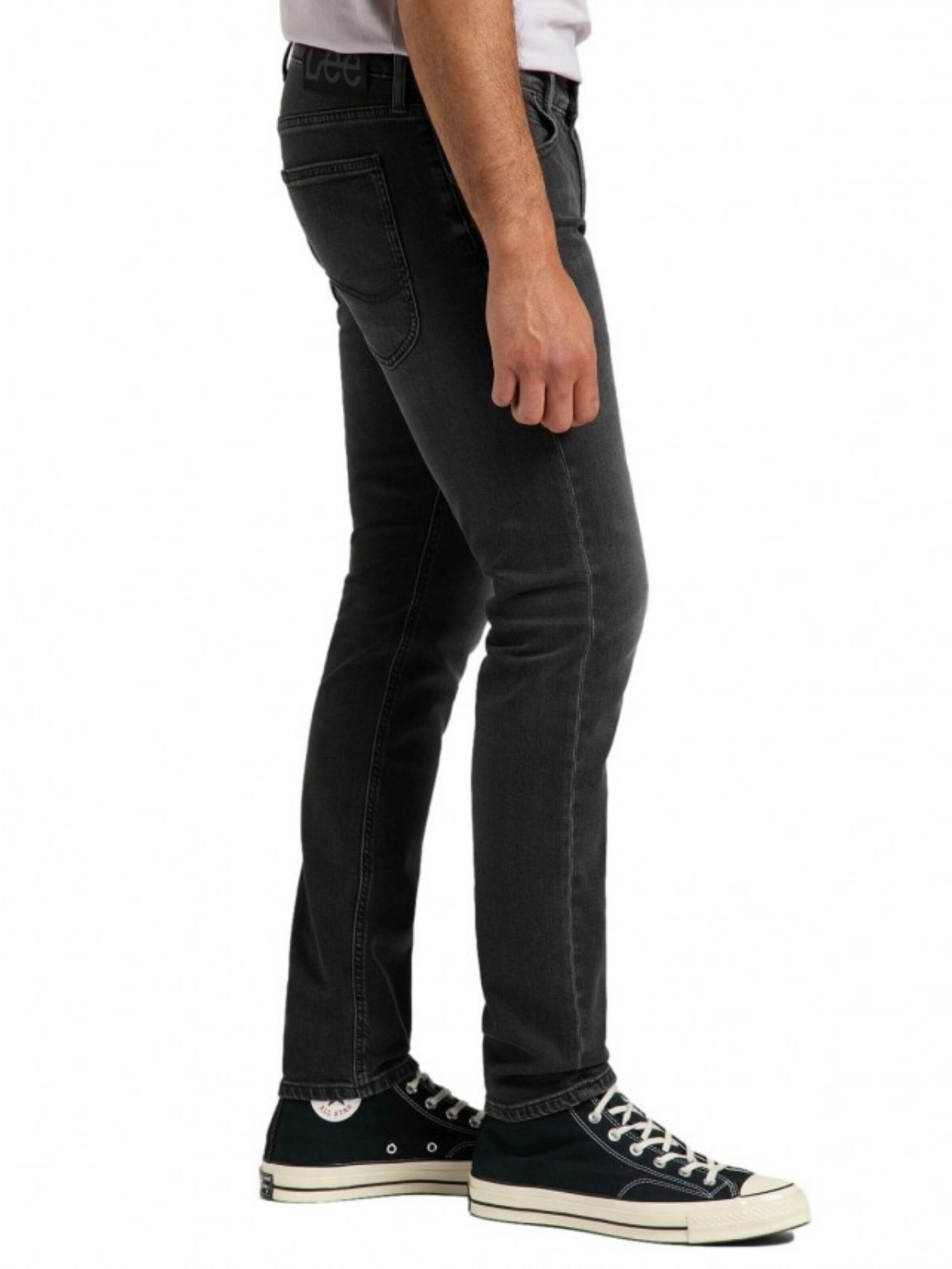 Slimfit Jeans 'LEE LUKE ASPHALT ROCKER 112318955' di Lee in nero