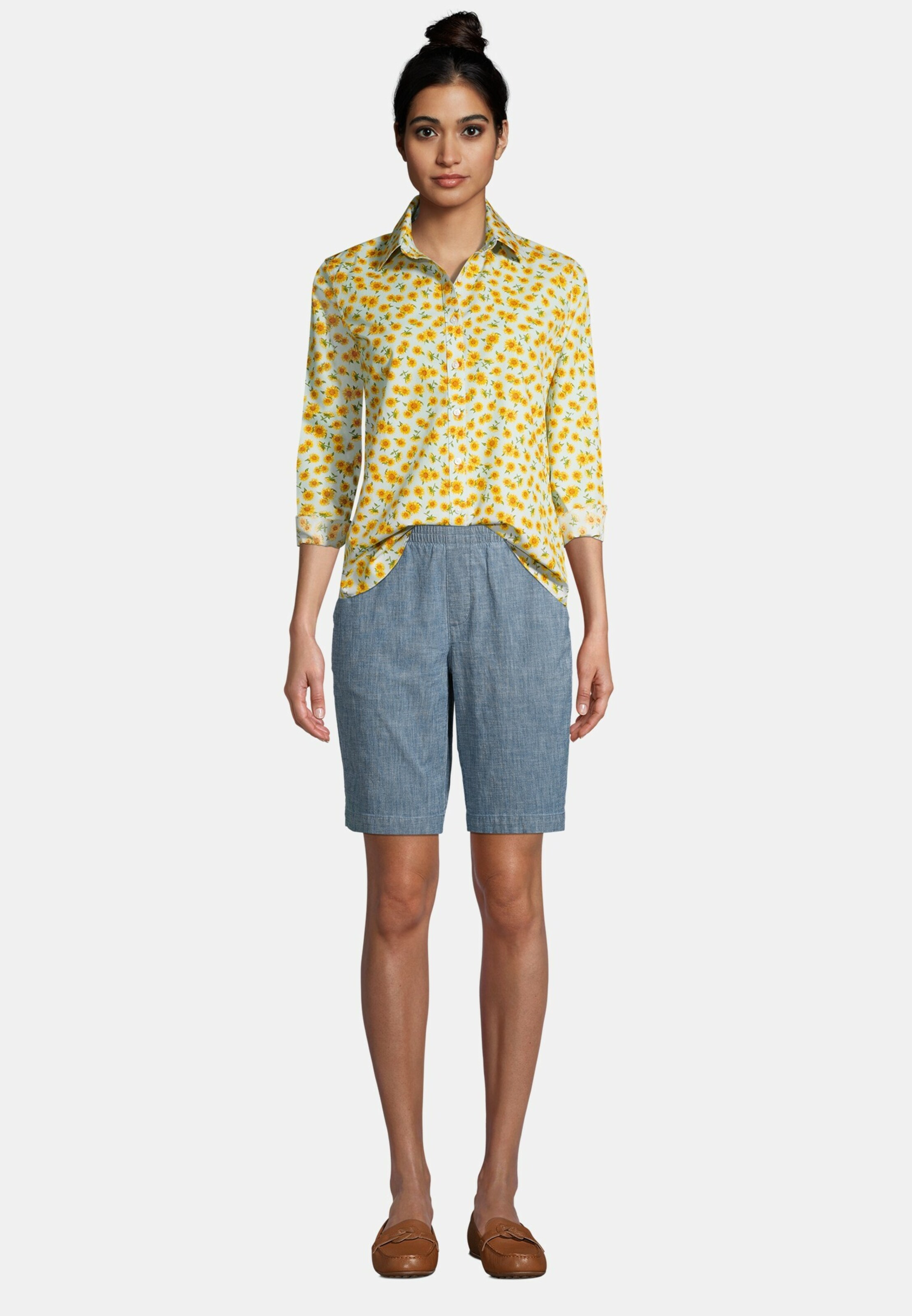 Frauen Große Größen Lands‘ End Shorts in Blau - NU45693 Frauen Große Größen Lands‘ End Shorts in Blau - NU45693
