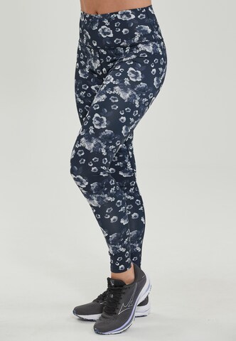 ENDURANCE Slim fit Sports trousers 'Wennie' in Blue: front