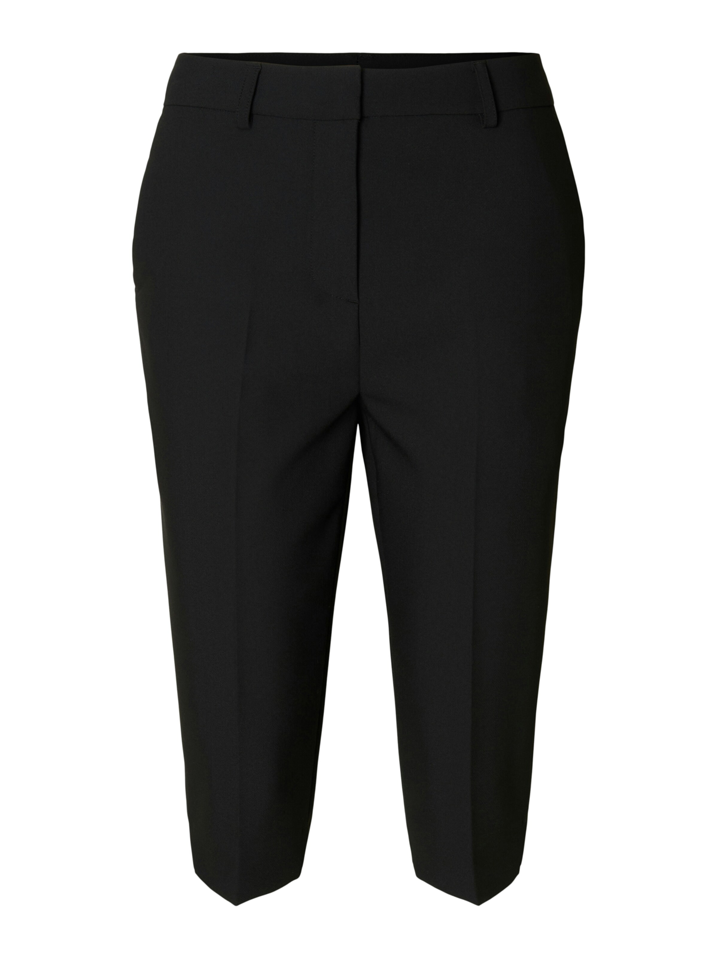 SELECTED Slimfit Hose 'SLFRITA' in Schwarz: Vorderseite