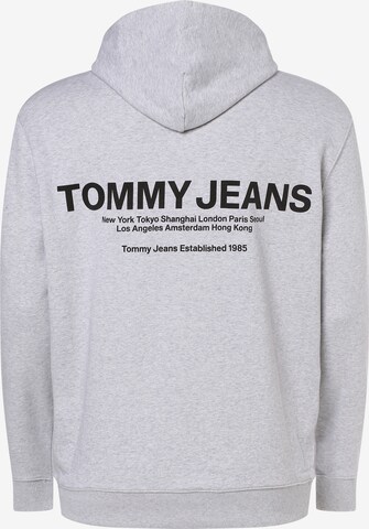 Sweat-shirt 'Entry' Tommy Jeans Plus en gris