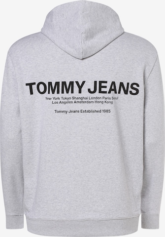 Sweat-shirt 'Entry' Tommy Jeans Plus en gris