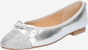 sudrabs STEVE MADDEN Balerīnas 'Ellison': no priekšpuses