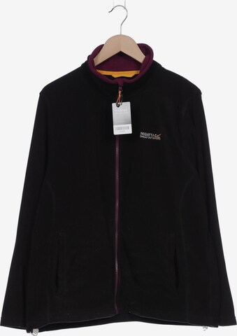 REGATTA Sweatshirt & Zip-Up Hoodie in XXL in Black: front