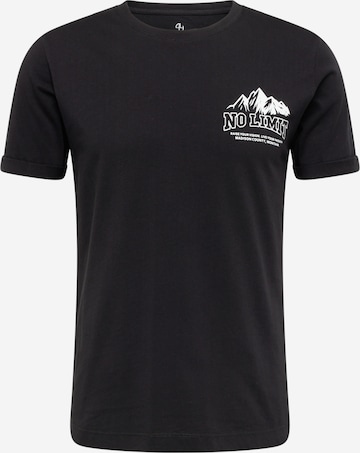 Key Largo - Camiseta 'MT NO LIMIT' en negro: frente