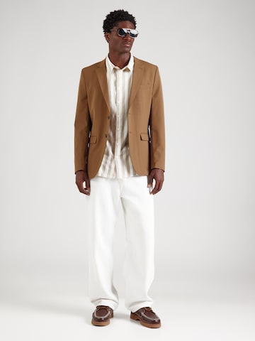 SELECTED Slim fit Colbert 'SLHLIAM' in Bruin