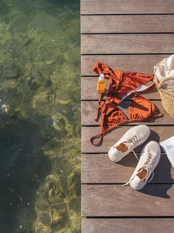SAOLA Slipper 'Ezo W White'‌‌ in Weiß
