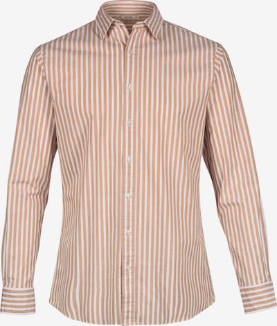 Marškiniai 'Orlando' iš Shiwi, spalva – ruda (konjako) / balta, Prekių apžvalga