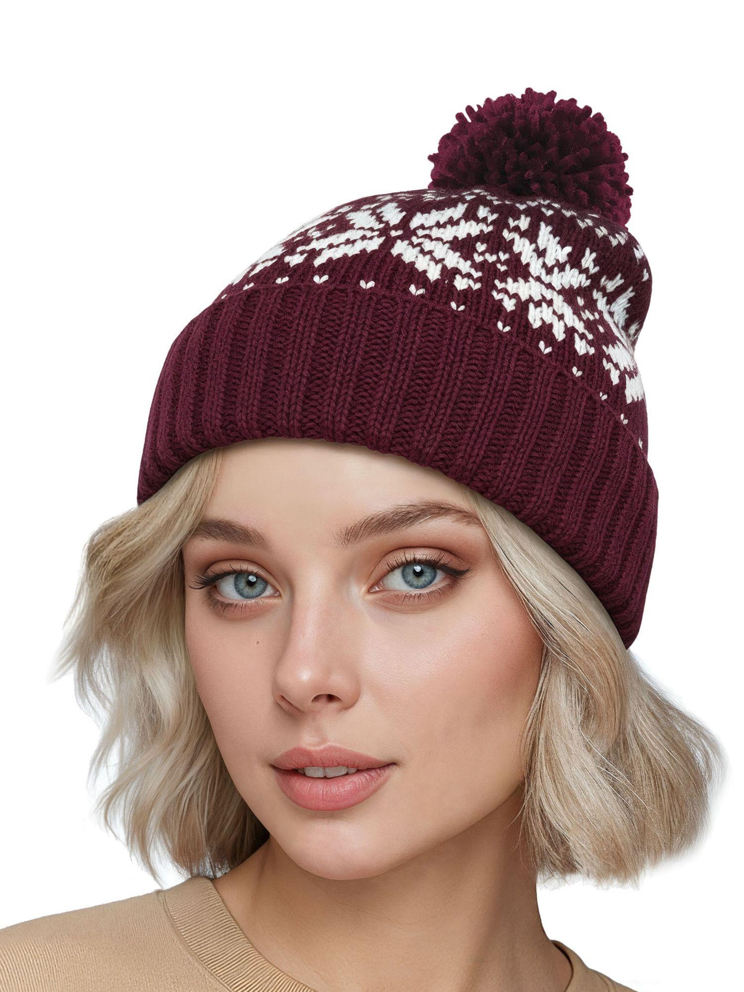 Neverless Beanie '9808' in Red