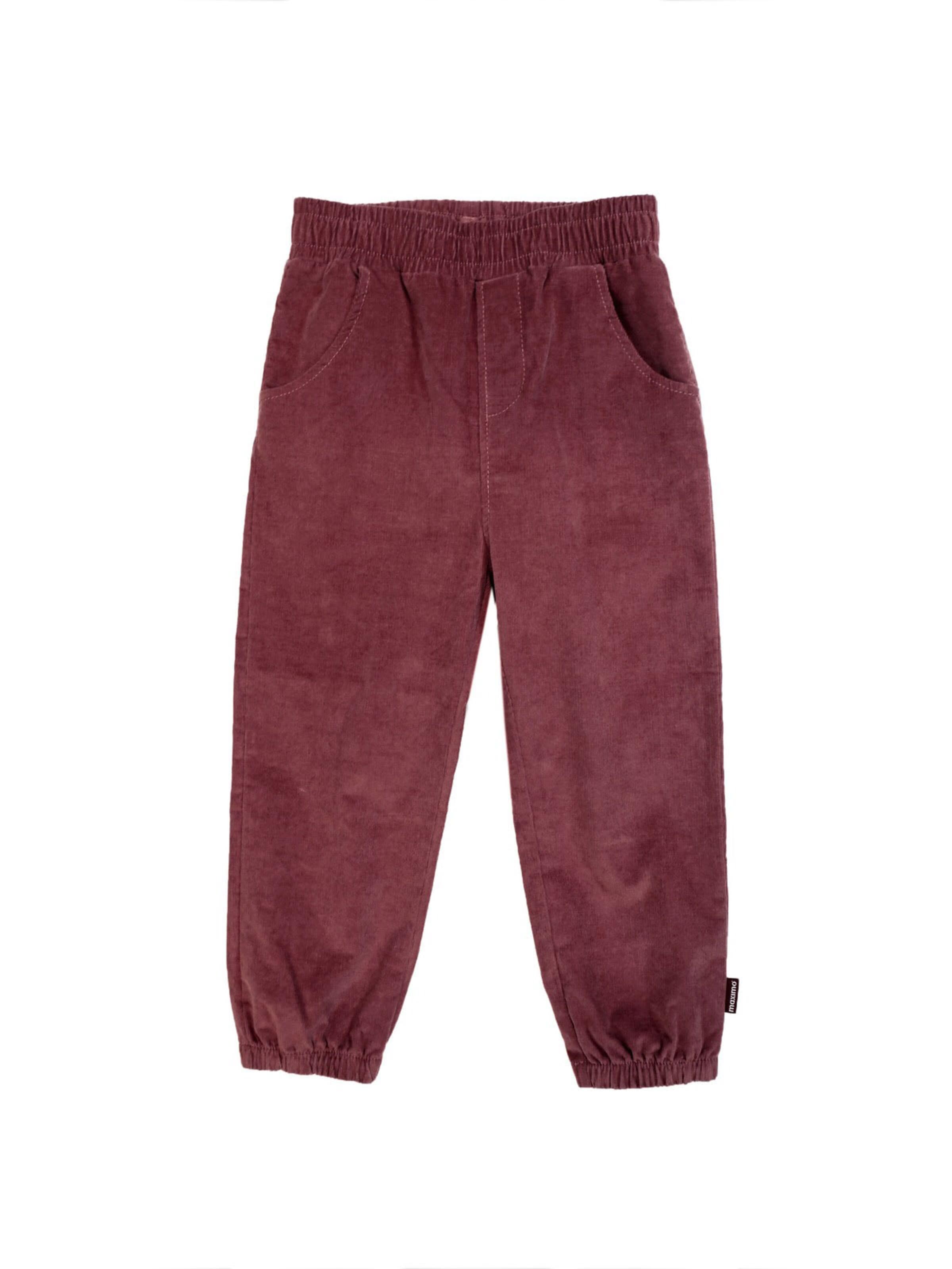 MAXIMO Pants 'MINI-Hose, Cord,' in Red: front