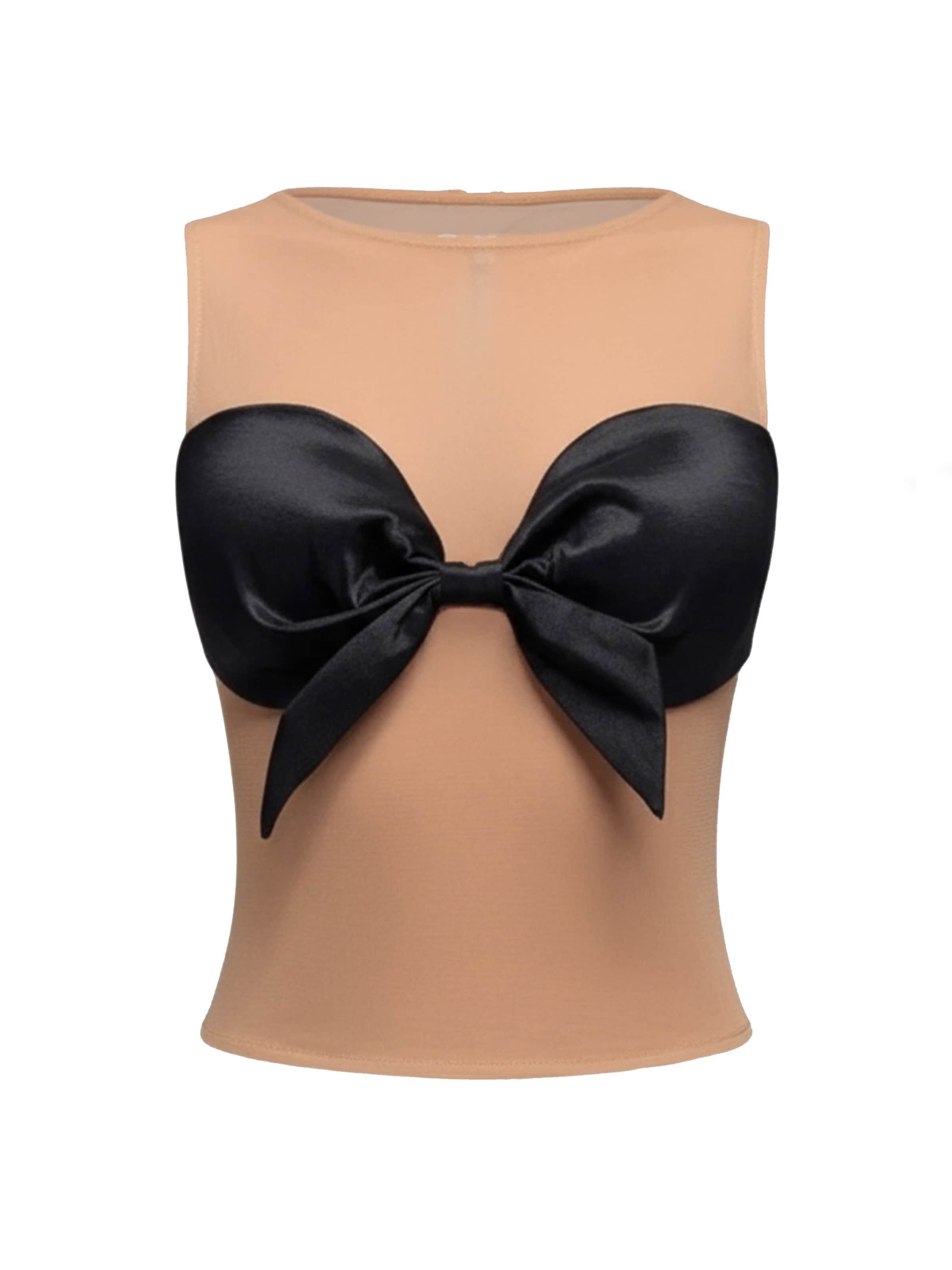 GODDIVA Shirt in Schwarz: Vorderseite
