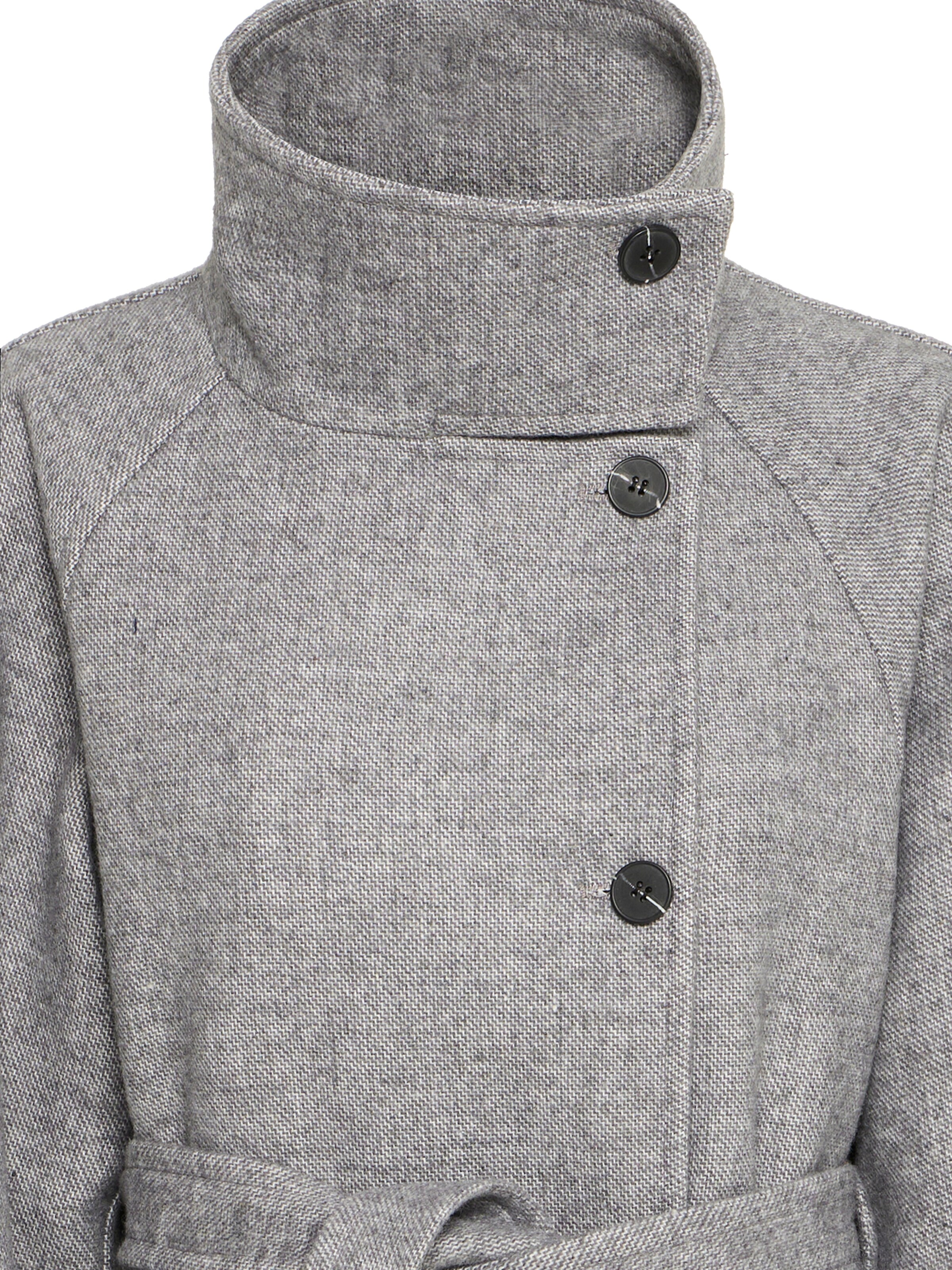 ICHI Mantel 'IHGAZIVA JA2' in Grau