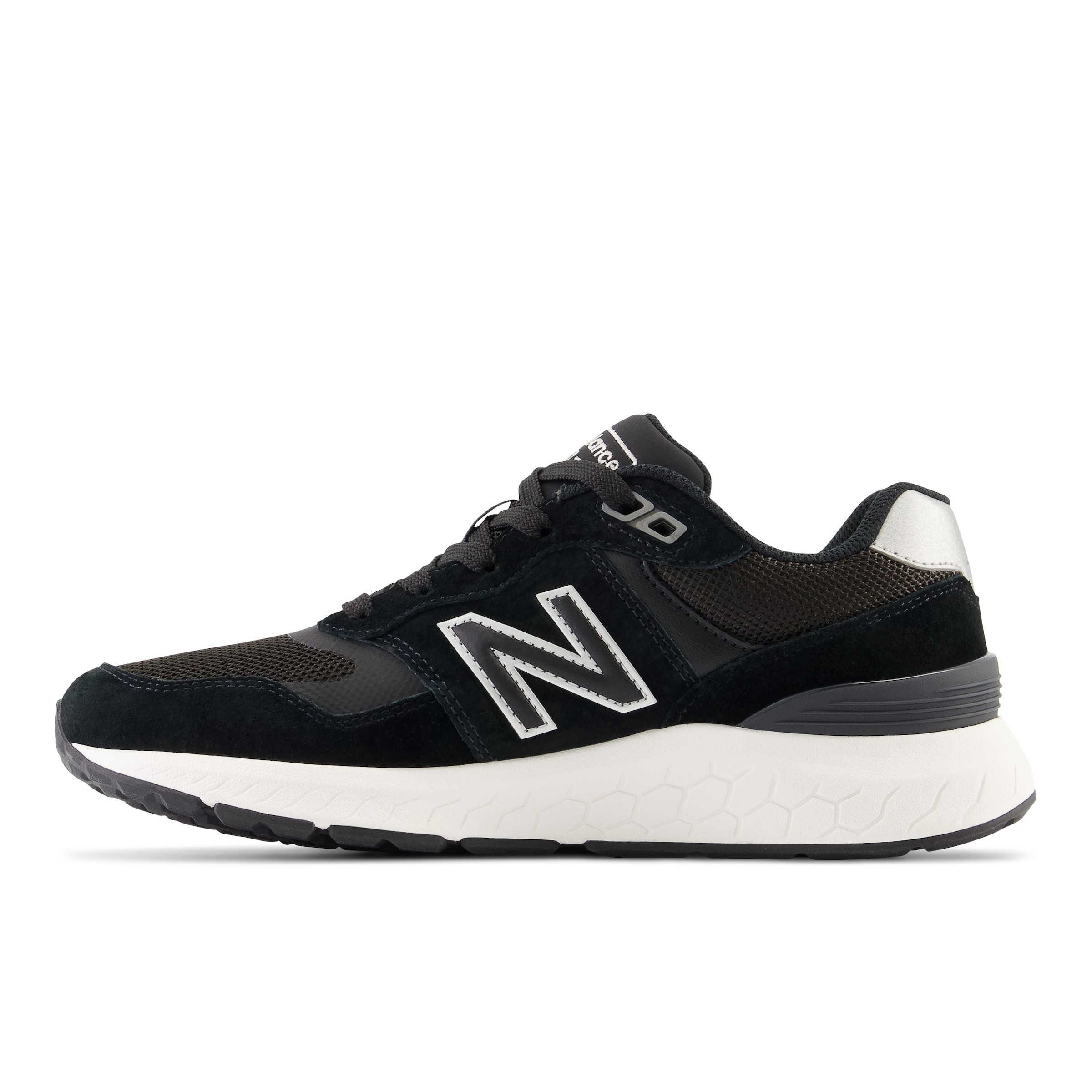 new balance Platform trainers 'Walking Fresh Foam 880 v6' in Black: front