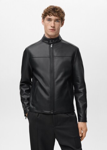 MANGO MAN Between-Season Jacket 'Joseno' in Black: front
