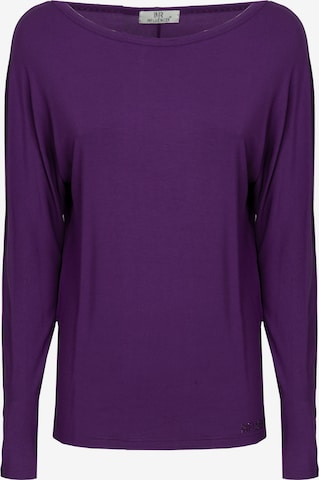 T-shirt Influencer en violet : devant
