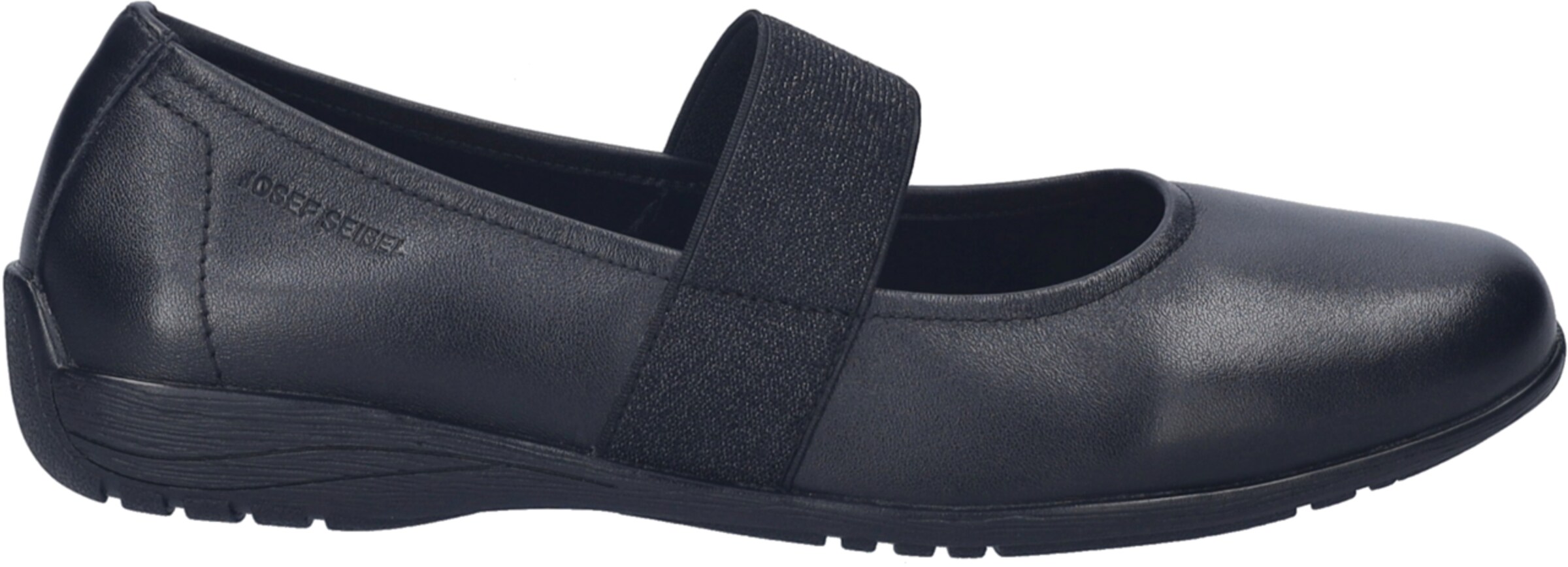 JOSEF SEIBEL Ballet Flats with Strap in Black