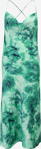 Rochie 'SUMAI' de la OBJECT Petite pe verde: față