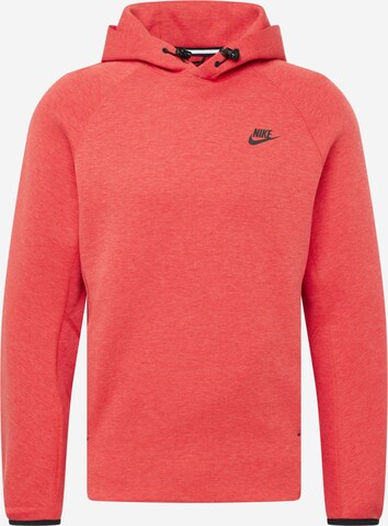 Sweat-shirt Nike Sportswear en rouge : devant