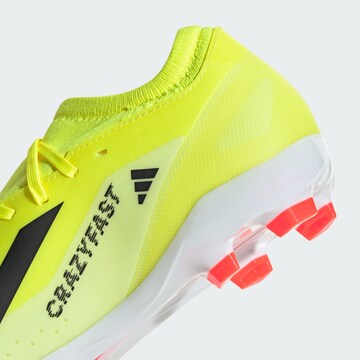 ADIDAS PERFORMANCE Soccer Cleats 'X Crazyfast League' in Yellow