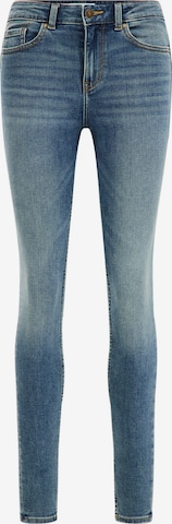 Skinny Jeans di WE Fashion in blu: frontale