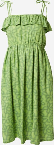 Compania Fantastica Summer Dress in Green: front