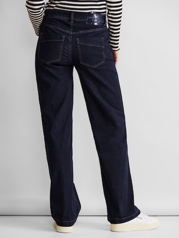 STREET ONE Wide leg Jeans in Blue