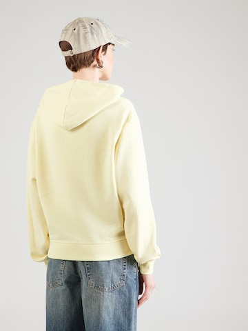 Bluză de molton de la Champion Authentic Athletic Apparel pe galben